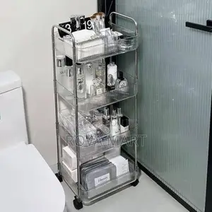 4-layer Movable Kitchen Storage Rack/Shelf