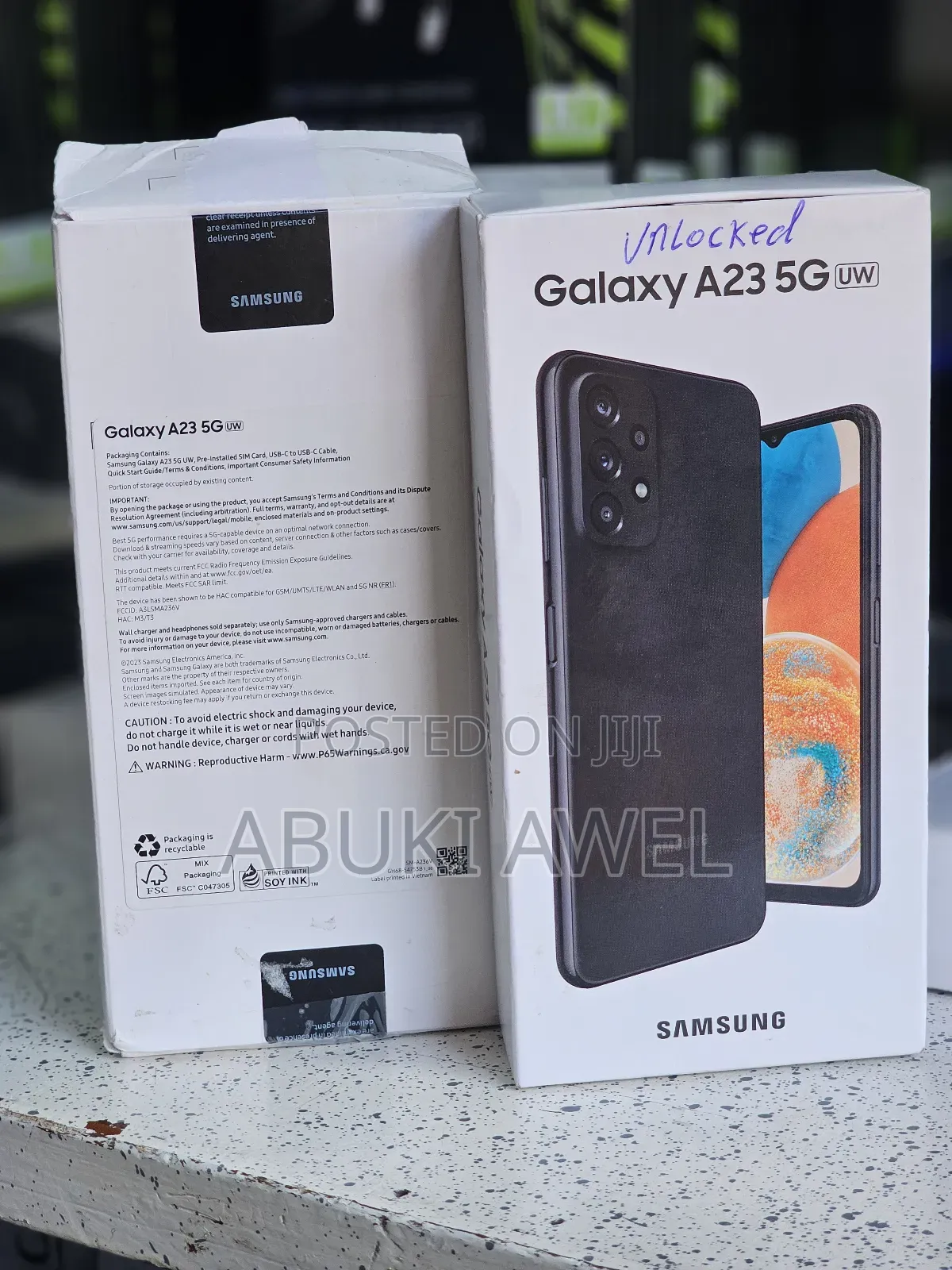 New Samsung Galaxy A23 64 GB Black