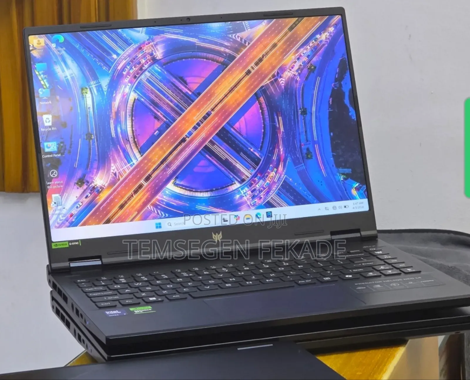 New Laptop Acer Predator Helios Neo 14 16GB Intel Core Ultra 7 SSD 1T