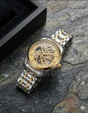 Tevise Luxury Skeleton Automatic Mechanical Watch, Commonly Sold For