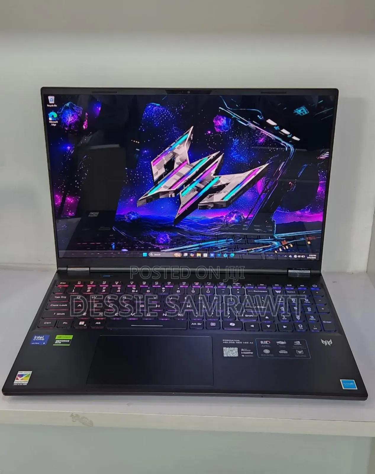 New Laptop Acer Predator Helios Neo 16 32GB Intel Core Ultra 9 SSD 1T