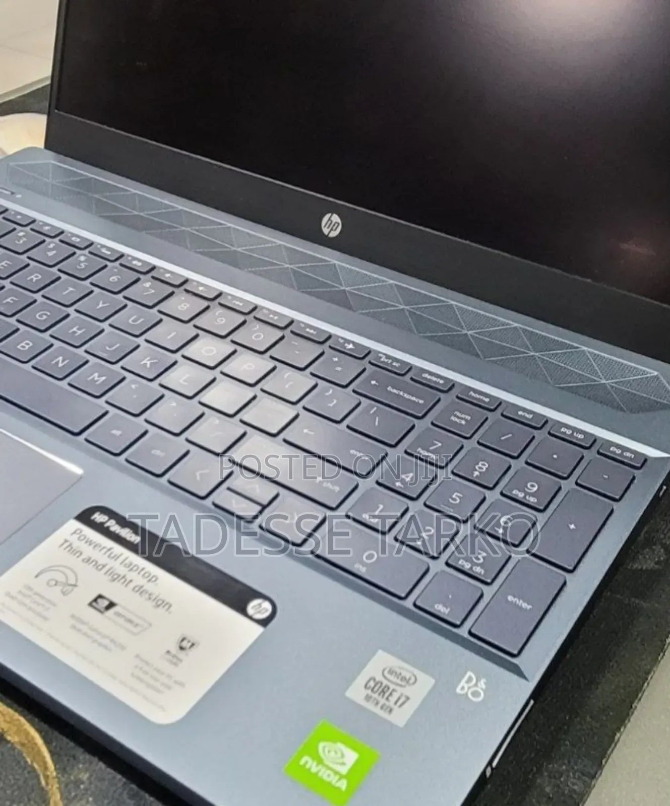 New Laptop HP Pavilion 15 8GB Intel Core i7 SSD 512GB