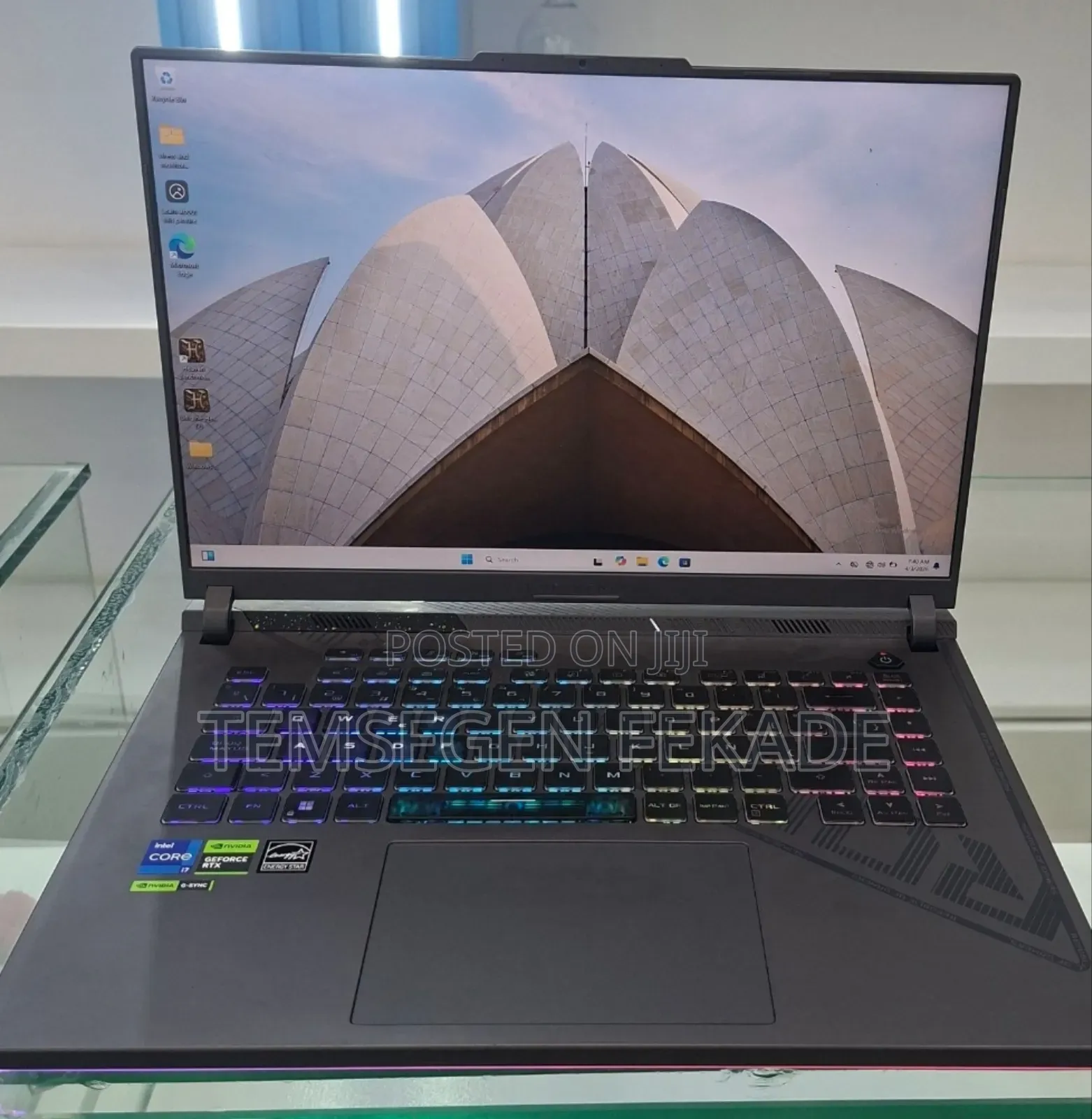 New Laptop Asus ROG Strix G16 G614 16GB Intel Core i7 SSD 1T