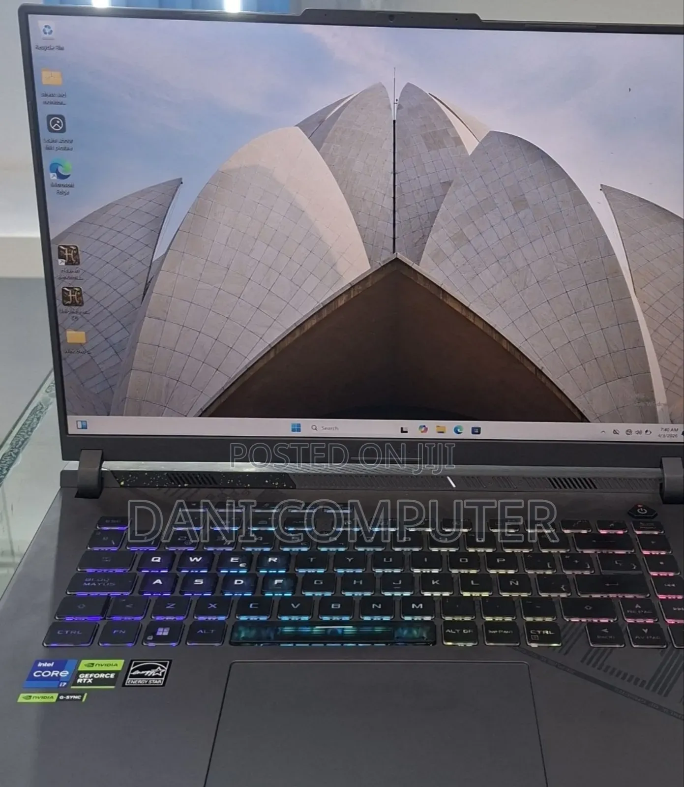 New Laptop Asus ROG Strix G16 G614 16GB Intel Core i7 SSD 1T