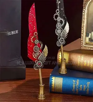 Feather Pen ( Black)