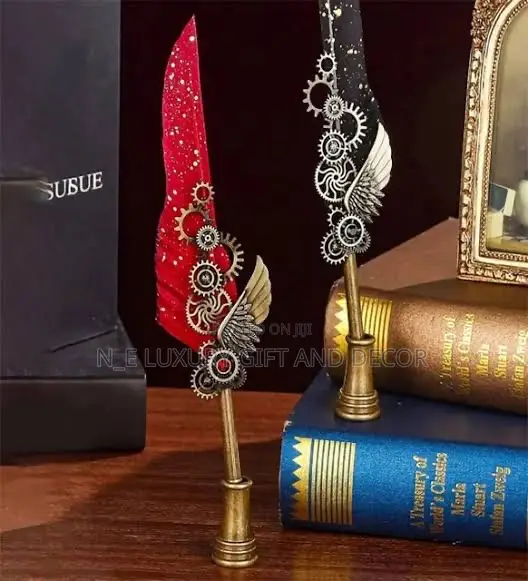 Feather Pen ( Black)