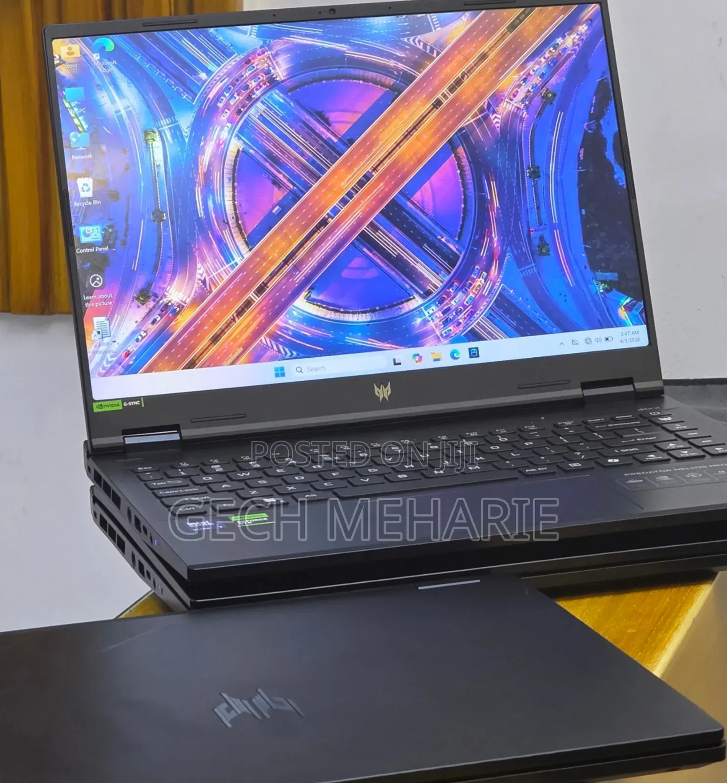 New Laptop Acer Predator Helios Neo 14 16GB Intel Core Ultra 7 SSD 1T