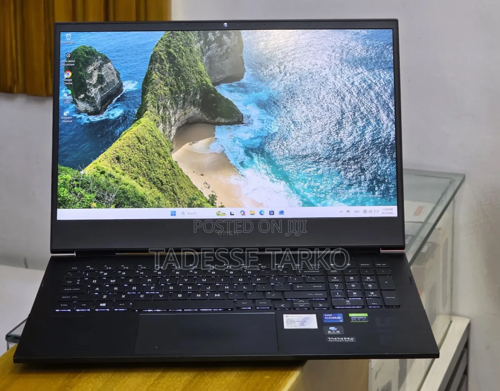 New Laptop HP Omen 16 16GB Intel Core i7 SSD 512GB