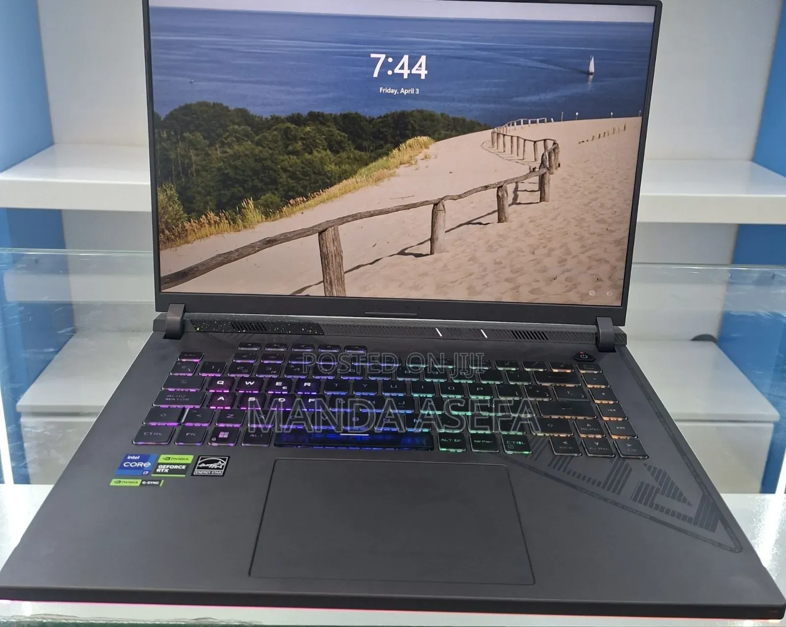 New Laptop Asus ROG Strix G16 G614 16GB Intel Core i7 SSD 1T