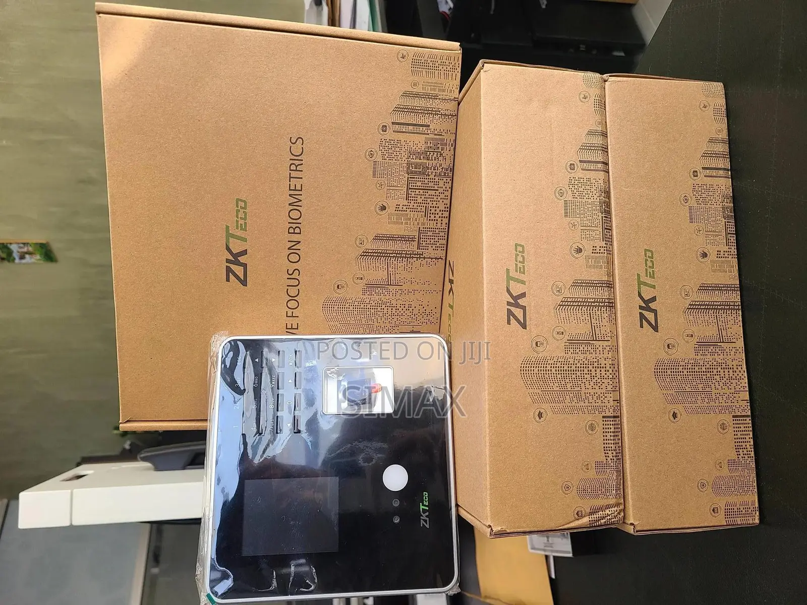 Mb20-Vl Face Fingerprint Time Attendance Access Control Termina