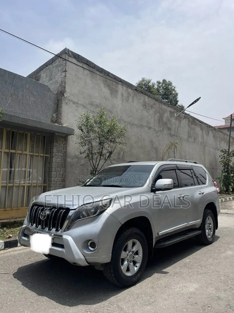 Toyota Land Cruiser Prado 2016 Silver