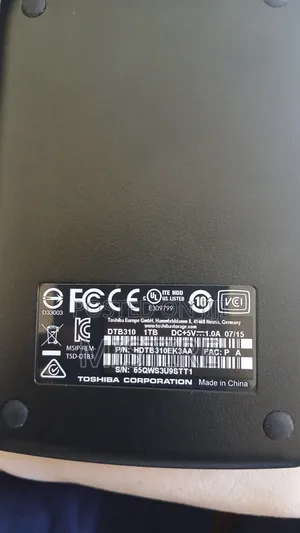 Toshiba's Hard Disk