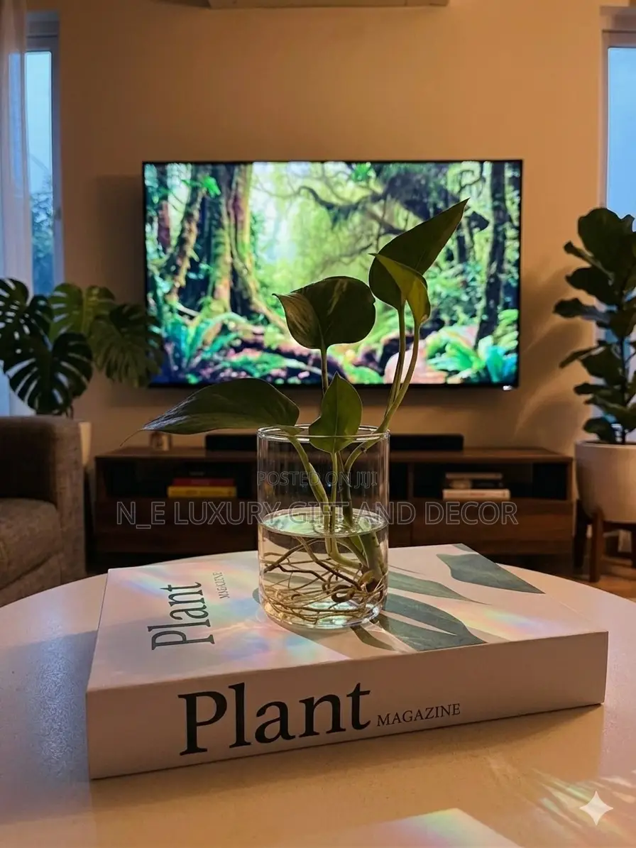 Pothos With Faux Plant Book