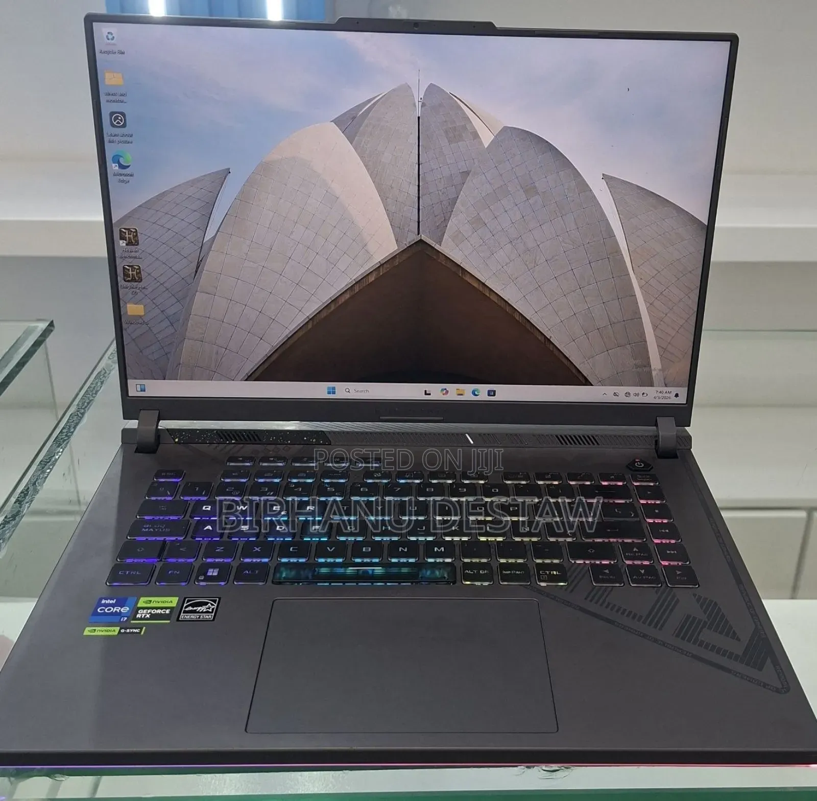 New Laptop Asus ROG Strix G16 G614 16GB Intel Core i7 SSD 1T