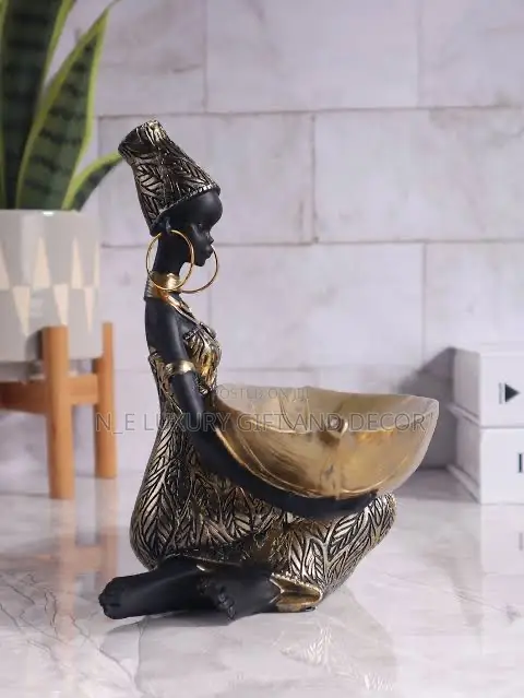 African Lady Design Key Holder