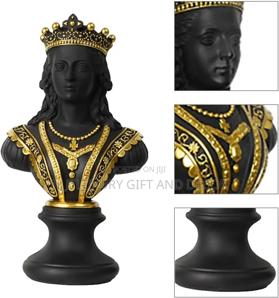 King and Queen Chess Figurine