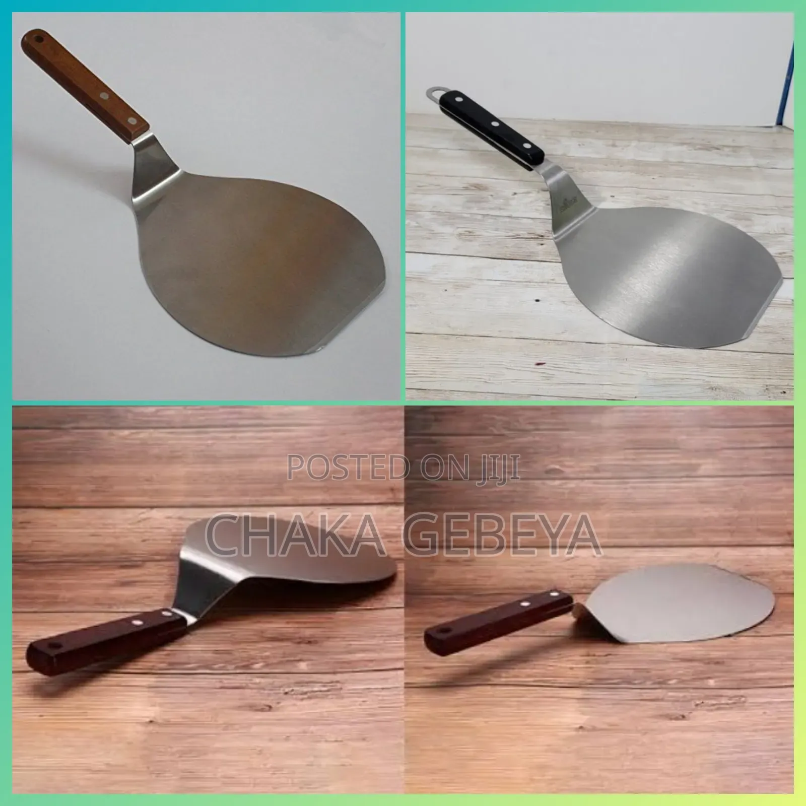 Pizza Spatula Cutter Set – Stainless Steel, for Pizza Pancakes
