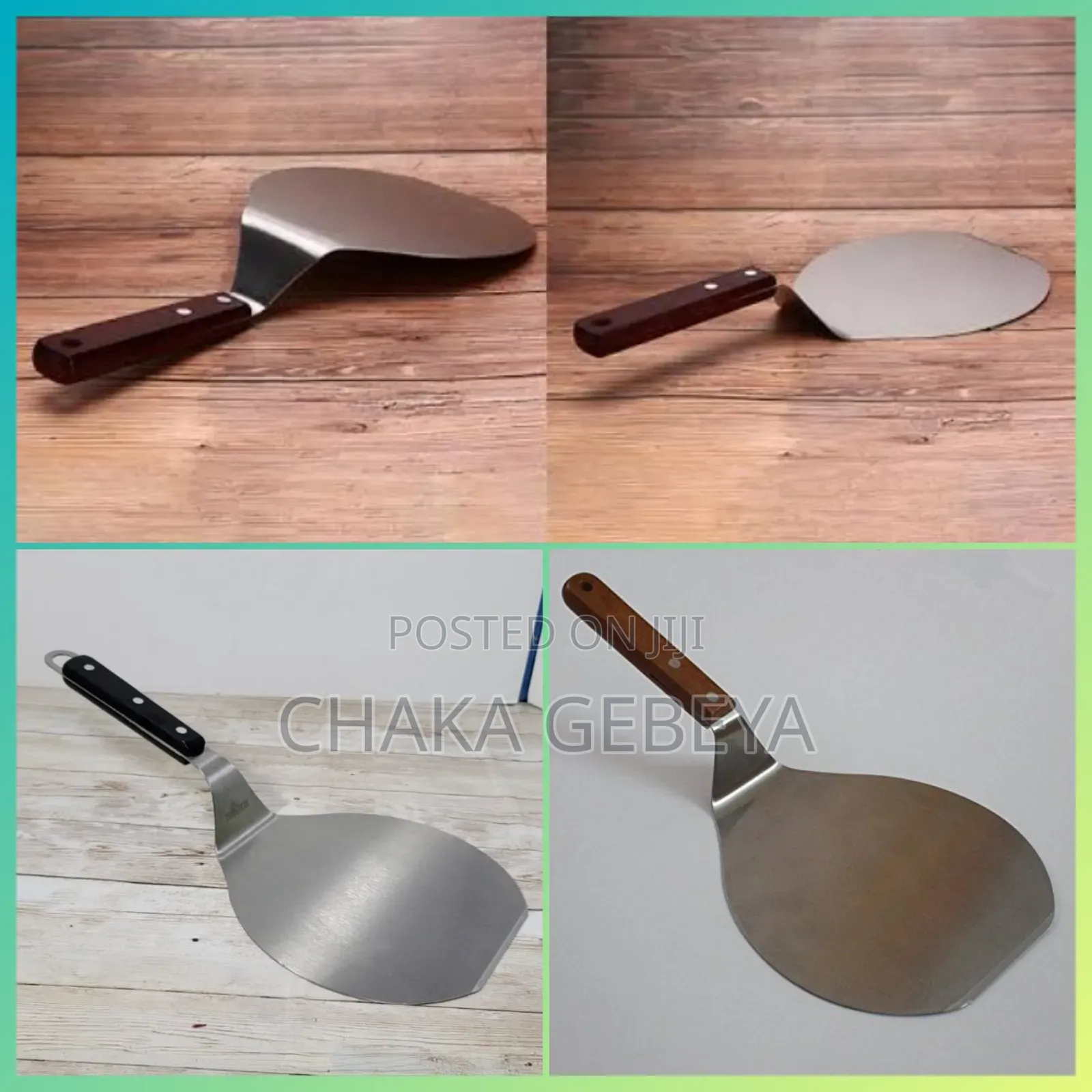 Pizza Wheel Cutter Serving Spatula – Ideal for Home Bakers
