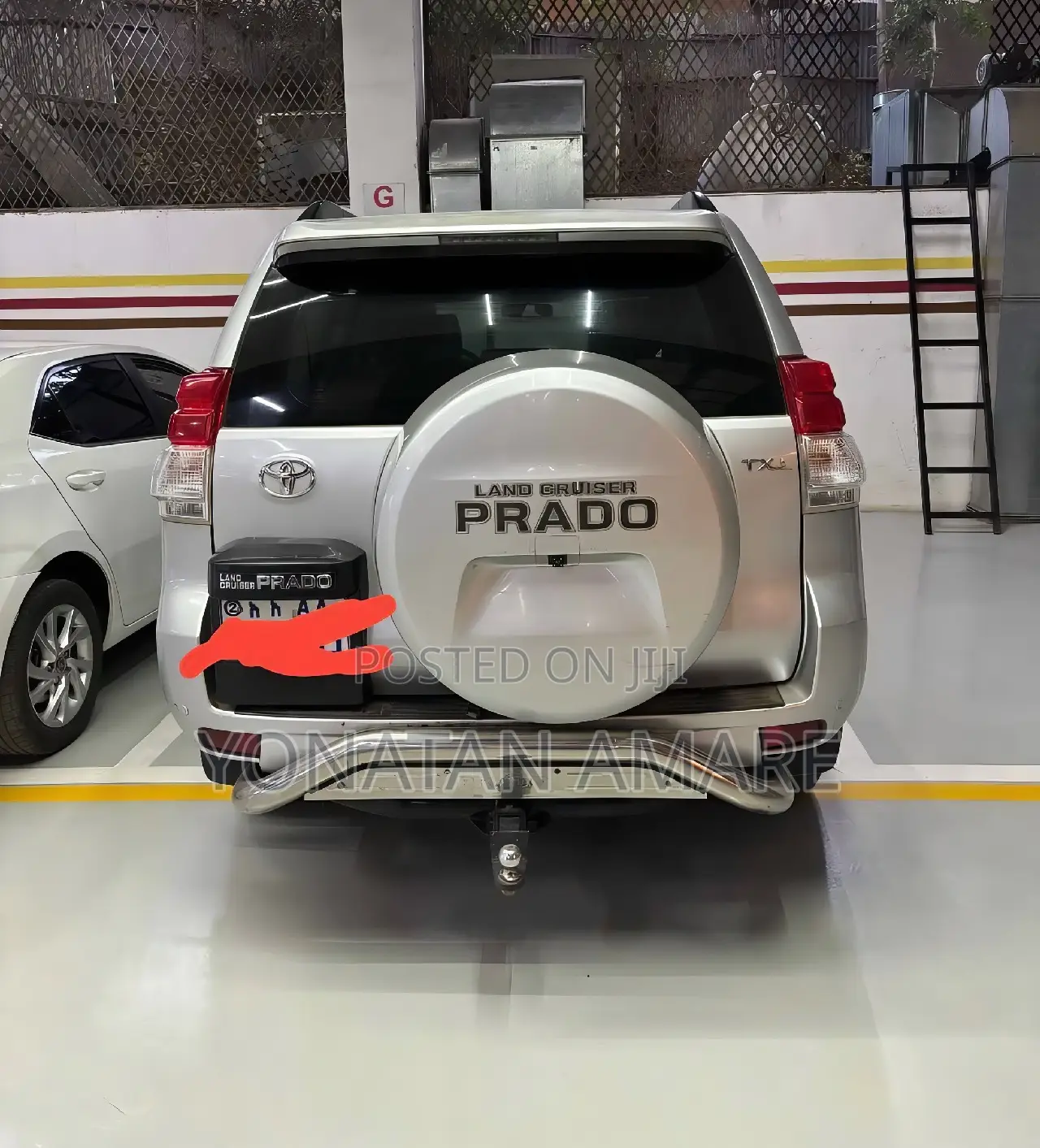 Toyota Land Cruiser Prado 2013 Silver