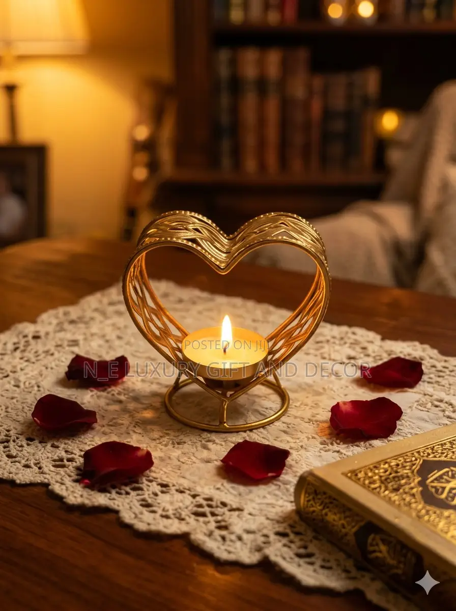 Heart Shape Candle Holder