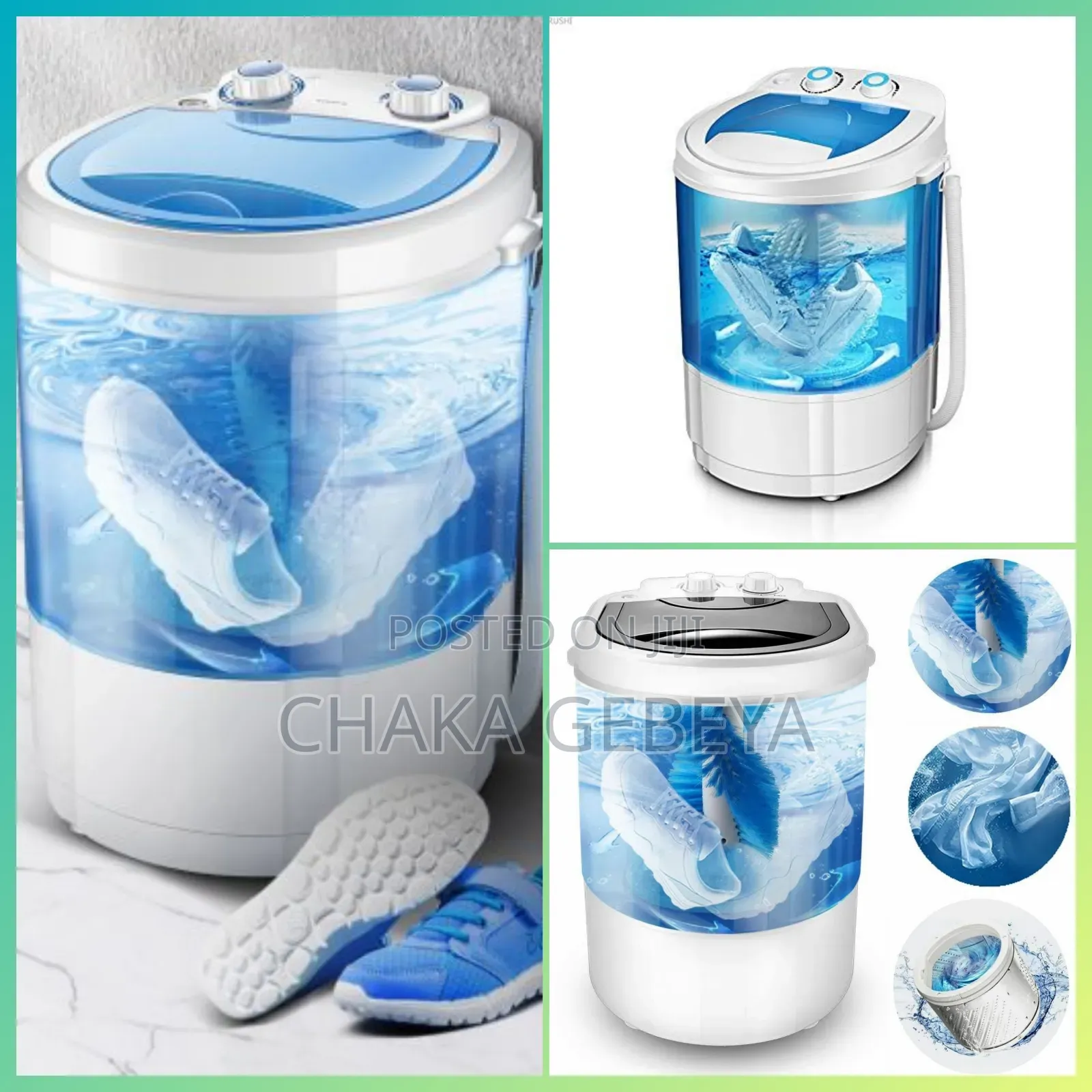 Compact Washing Machine For T‐Shirts, Jeans Shoes