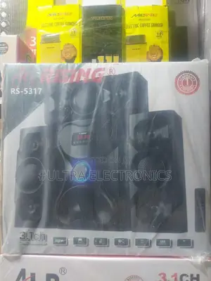 Rising 3.1ch Multimedia Speaker System, Model Rs-5317.