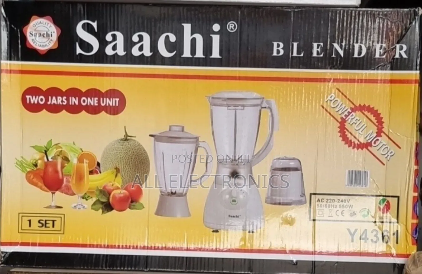 Saachi 1'litre Blender