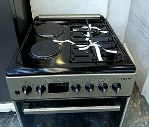 Fiesta Oven Hybrid Cooker (2 Gas + 2 Electric) With Integrated Oven