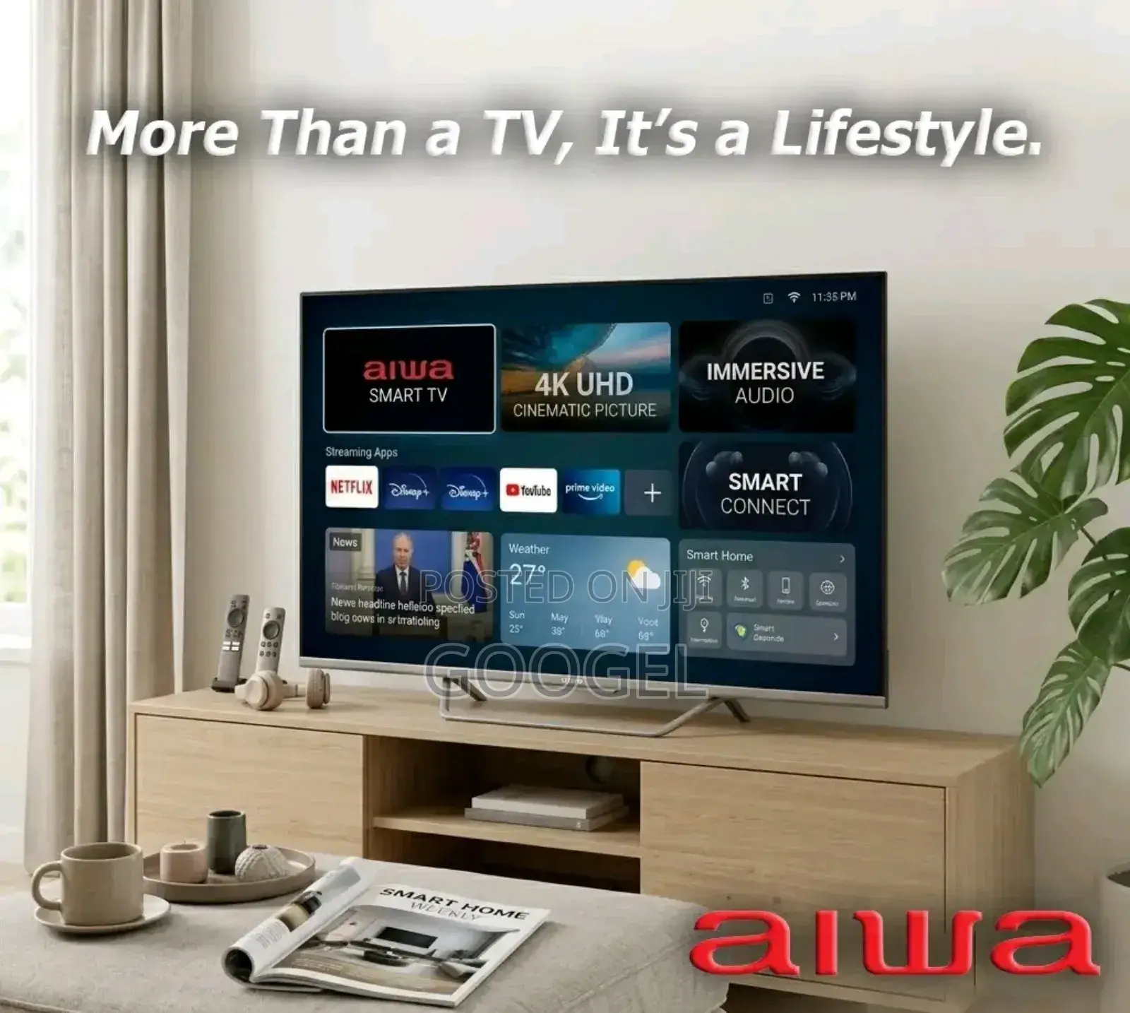Aiwa 75''inch Tv Uhd Picture