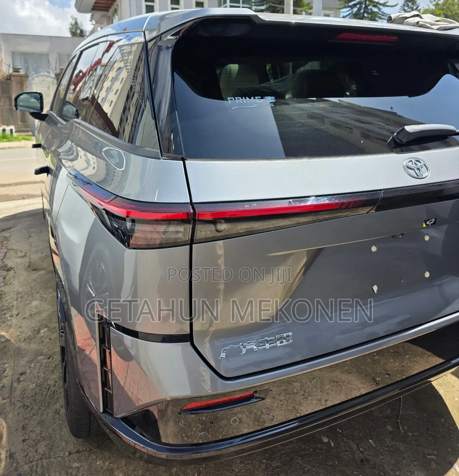New Toyota bZ3 2025 Gray