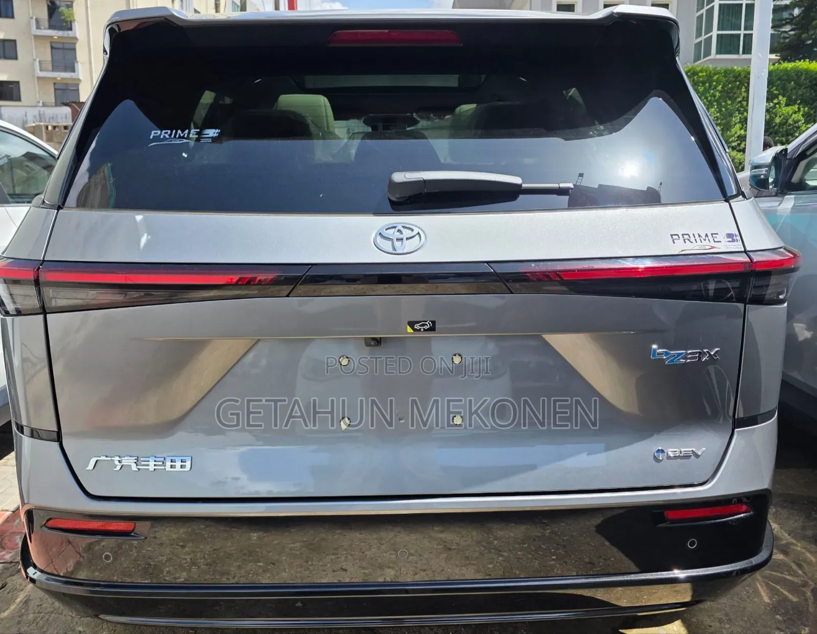 New Toyota bZ3 2025 Gray