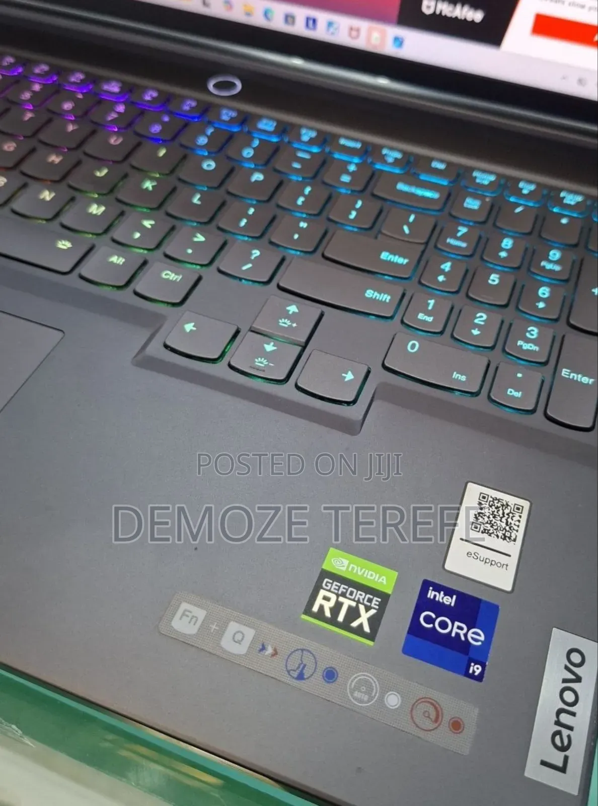 New Laptop Lenovo Legion 5 16GB Intel Core i9 SSD 1T