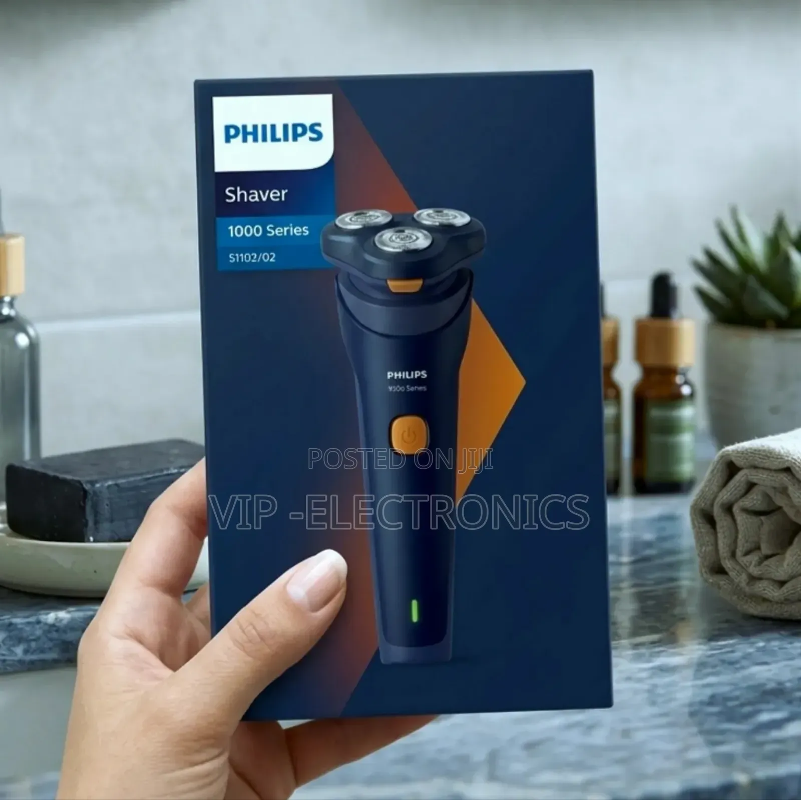 Philips Shaver 1000 Series Rechargeable Electric Razor for Men