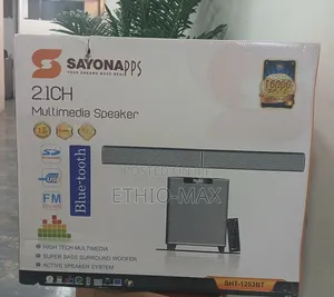 Sayona 2.1ch Multimedia Speaker – Original | Deep Bass 