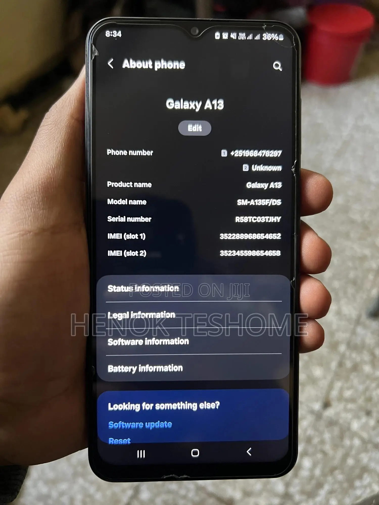 Samsung Galaxy A13 64 GB Black