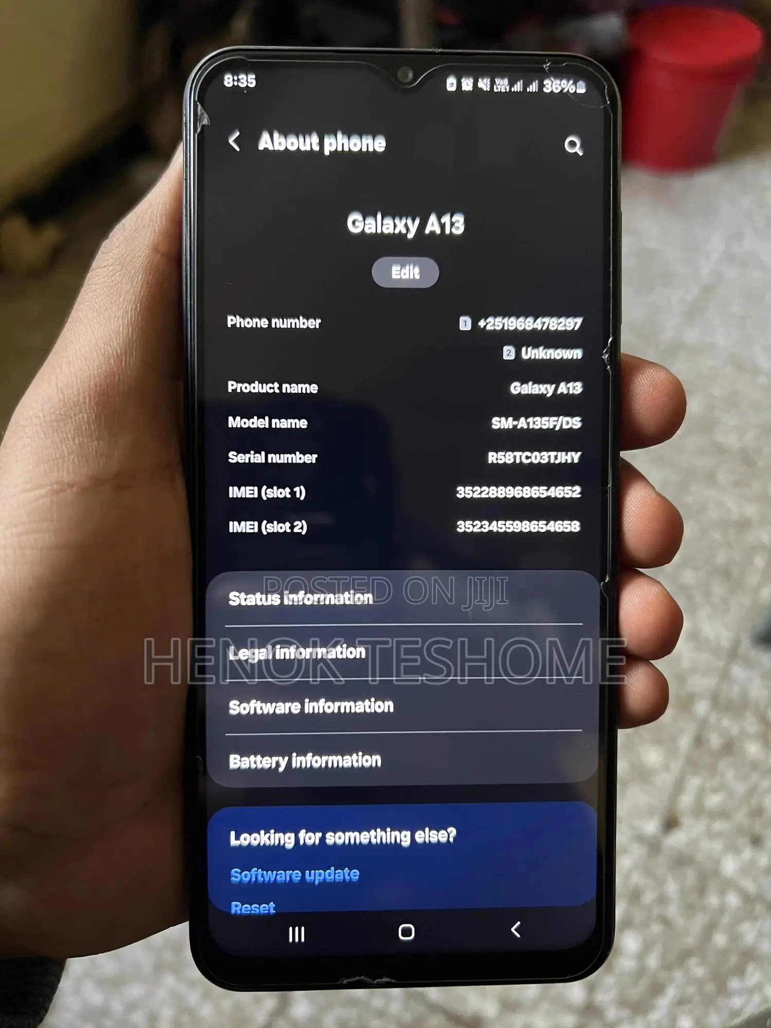 Samsung Galaxy A13 64 GB Black