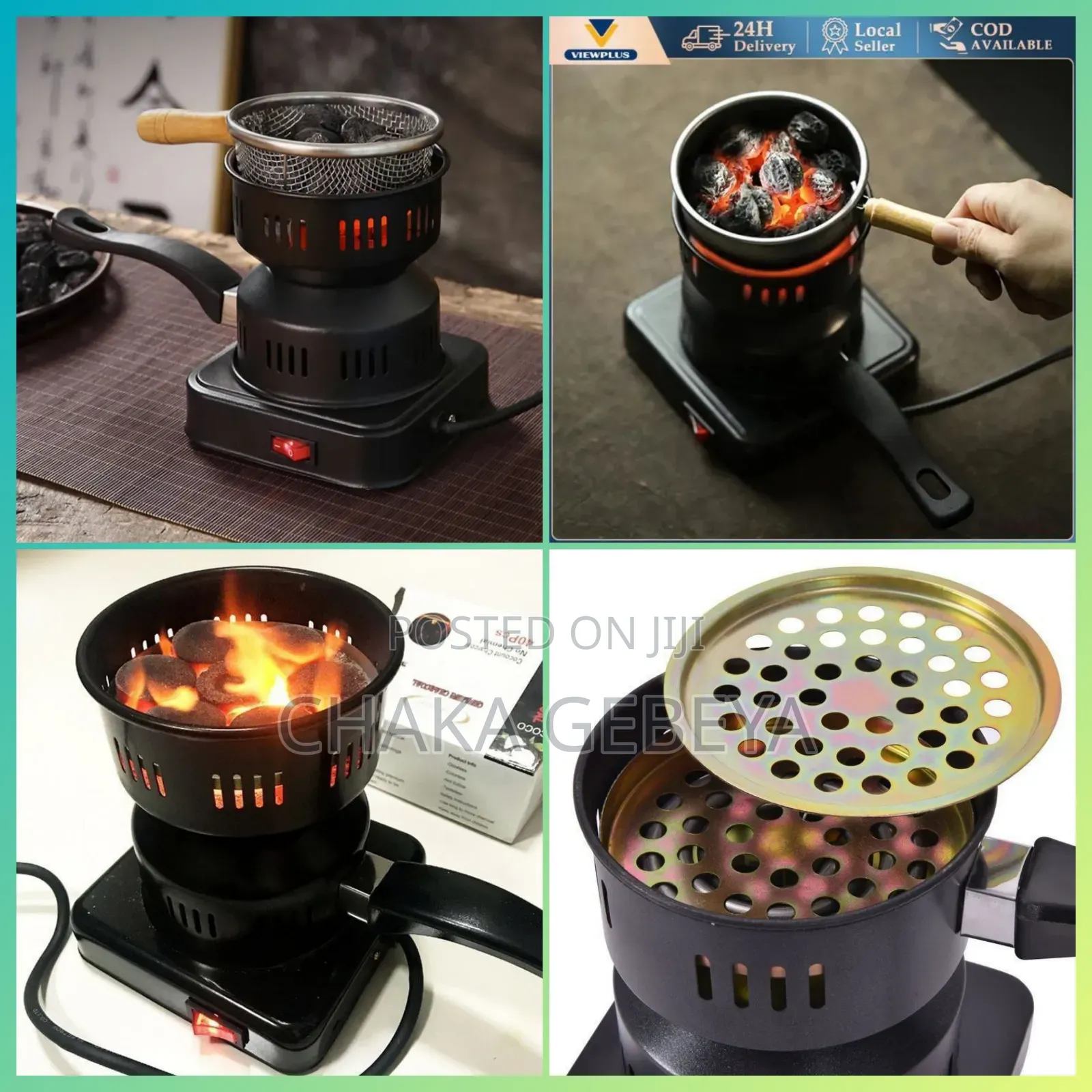 Portable Charcoal Starter for Shisha Coffee – Ethiopia