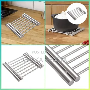 Adjustable Pot Lid Holder – Stainless Steel – Free Delivery