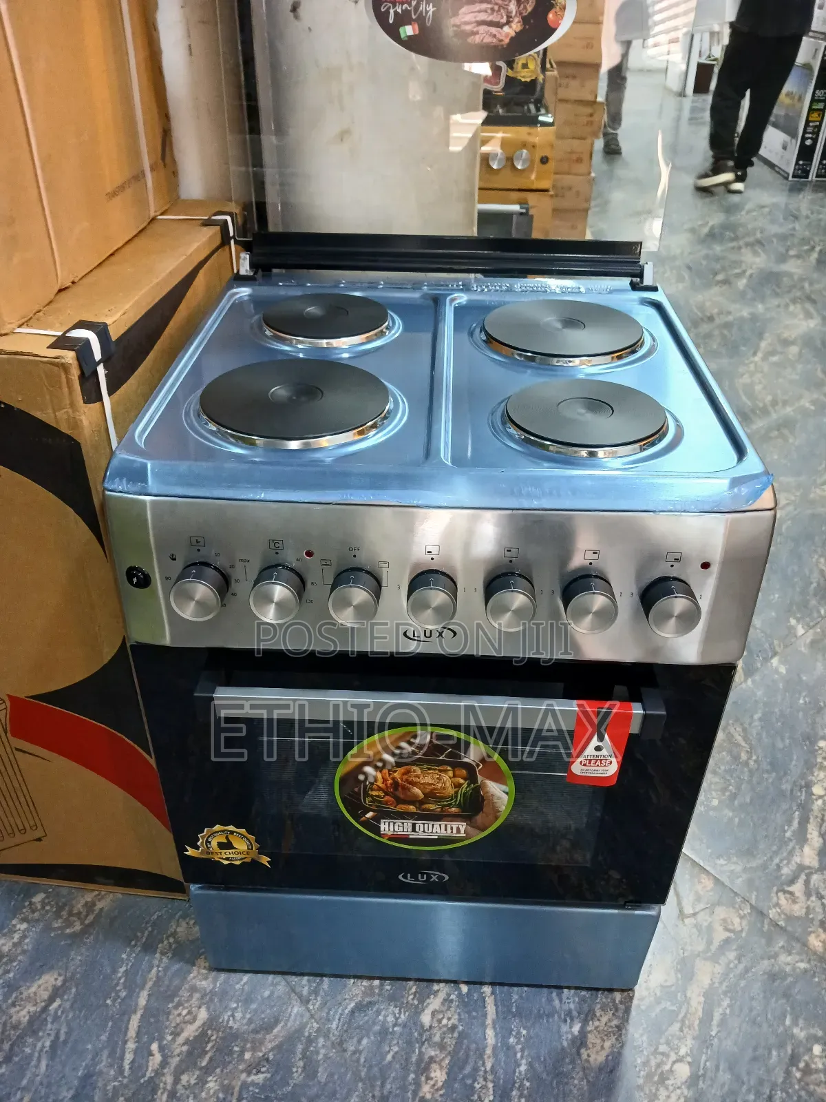Lux Oven 60*60 Stainless Steel Original