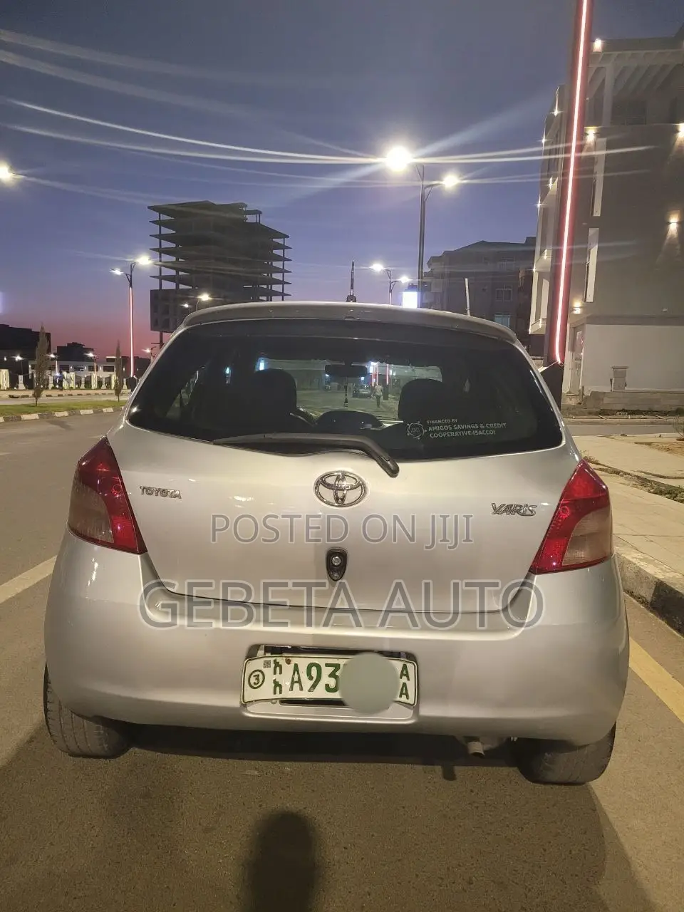 Toyota Yaris 2007 Silver