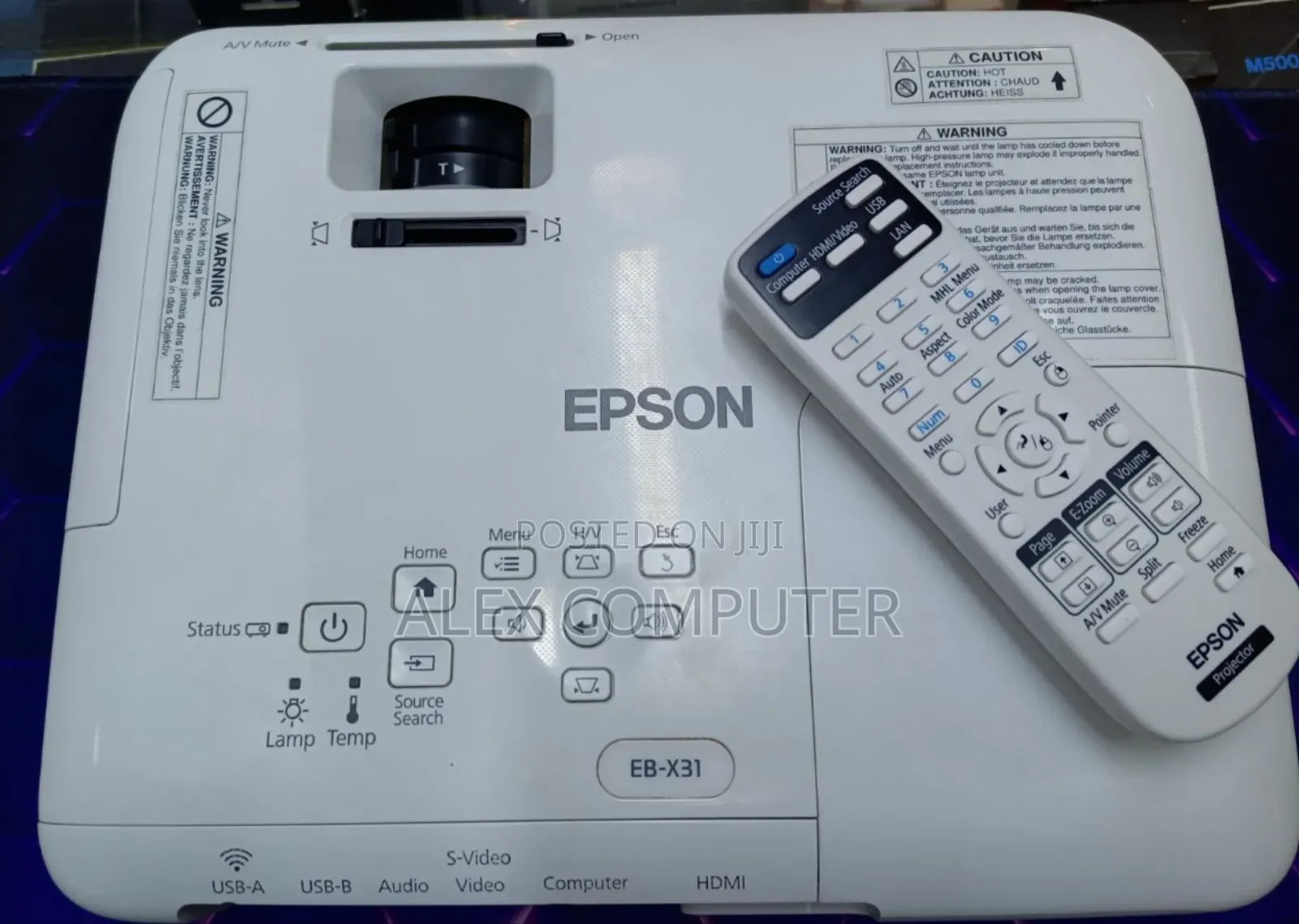 Epson Projector Model Name: