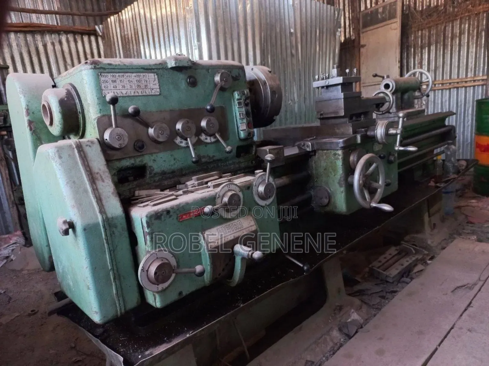 Industrial Lathe Machine 1.5 Meter – Strong Accurate – Ready to Work