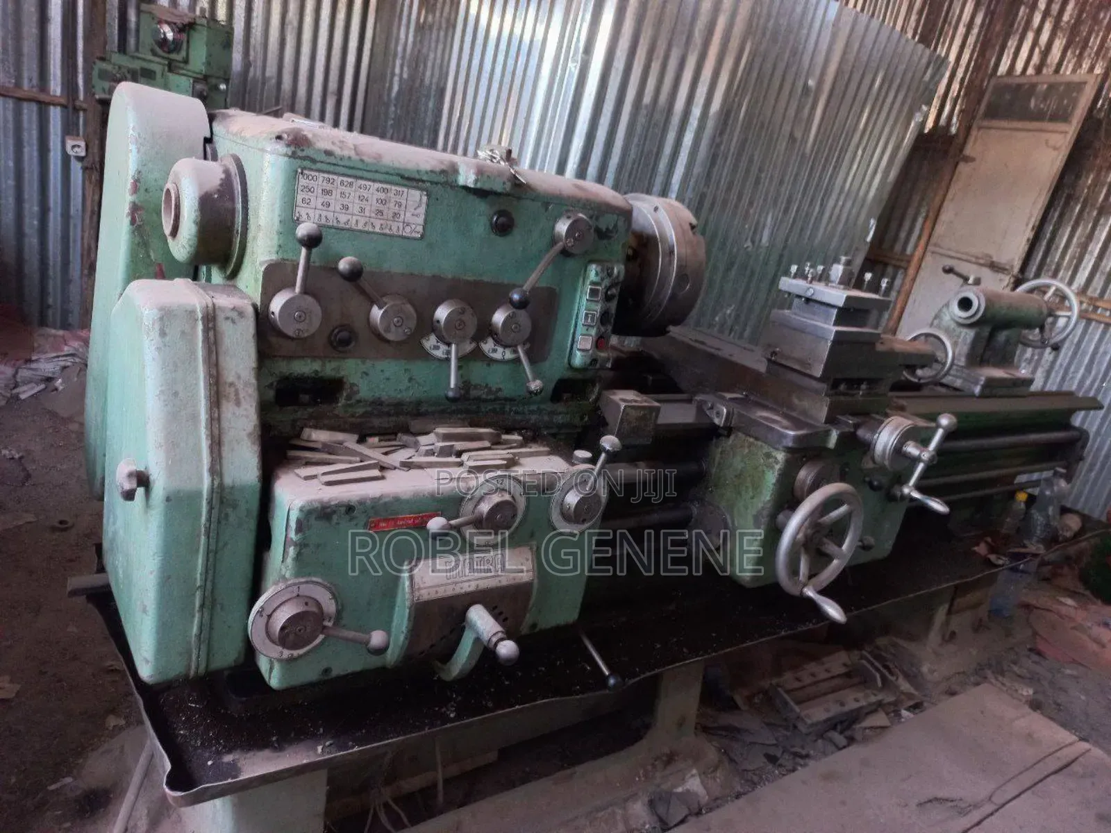 Industrial Lathe Machine 1.5 Meter – Strong Accurate – Ready to Work
