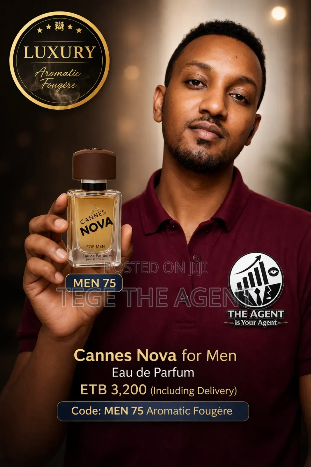 Aromatic Fougère Cannes Nova Men 75