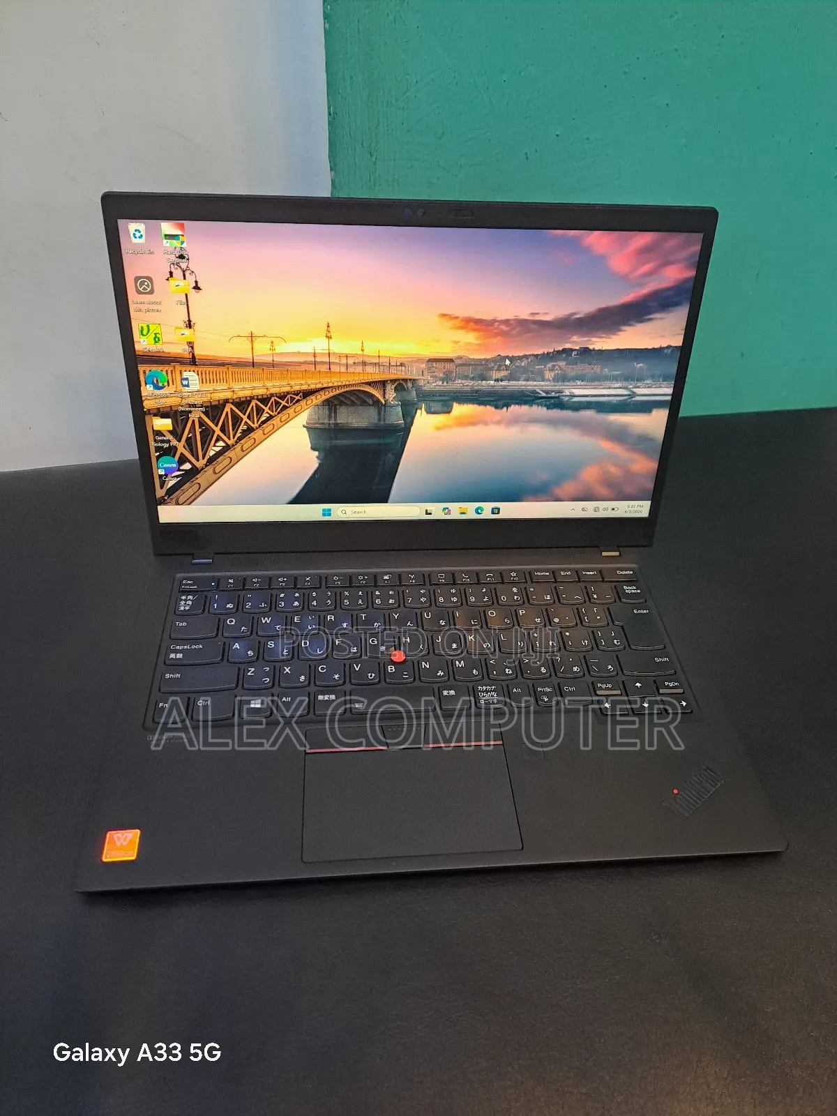 New Laptop Lenovo ThinkPad X1 Carbon 16GB Intel Core i7 SSD 512GB