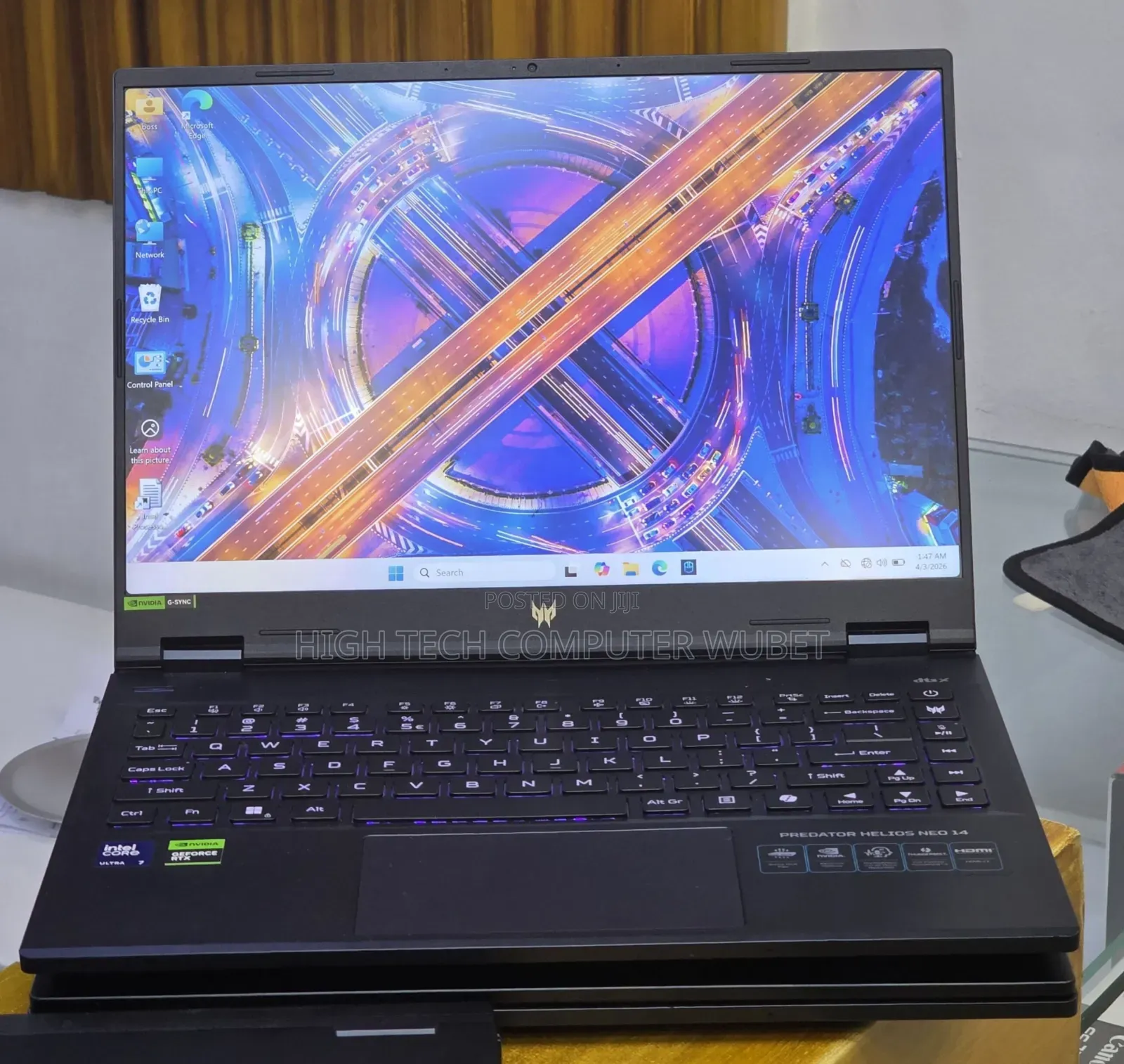New Laptop Acer Predator Helios Neo 16 16GB AMD Ryzen 7 SSD 512GB
