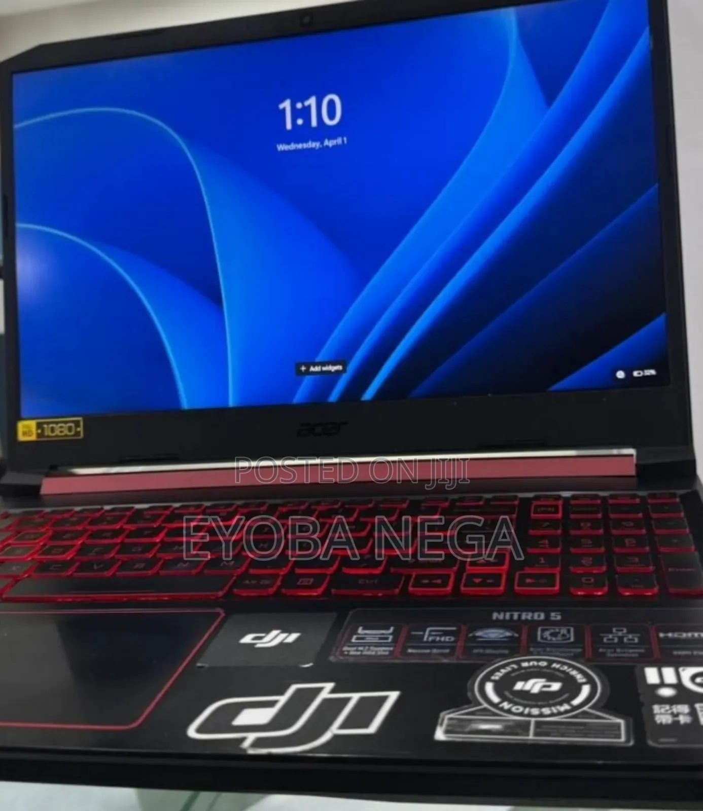 Laptop Acer Nitro 5 8GB Intel Core i5 SSD 256GB
