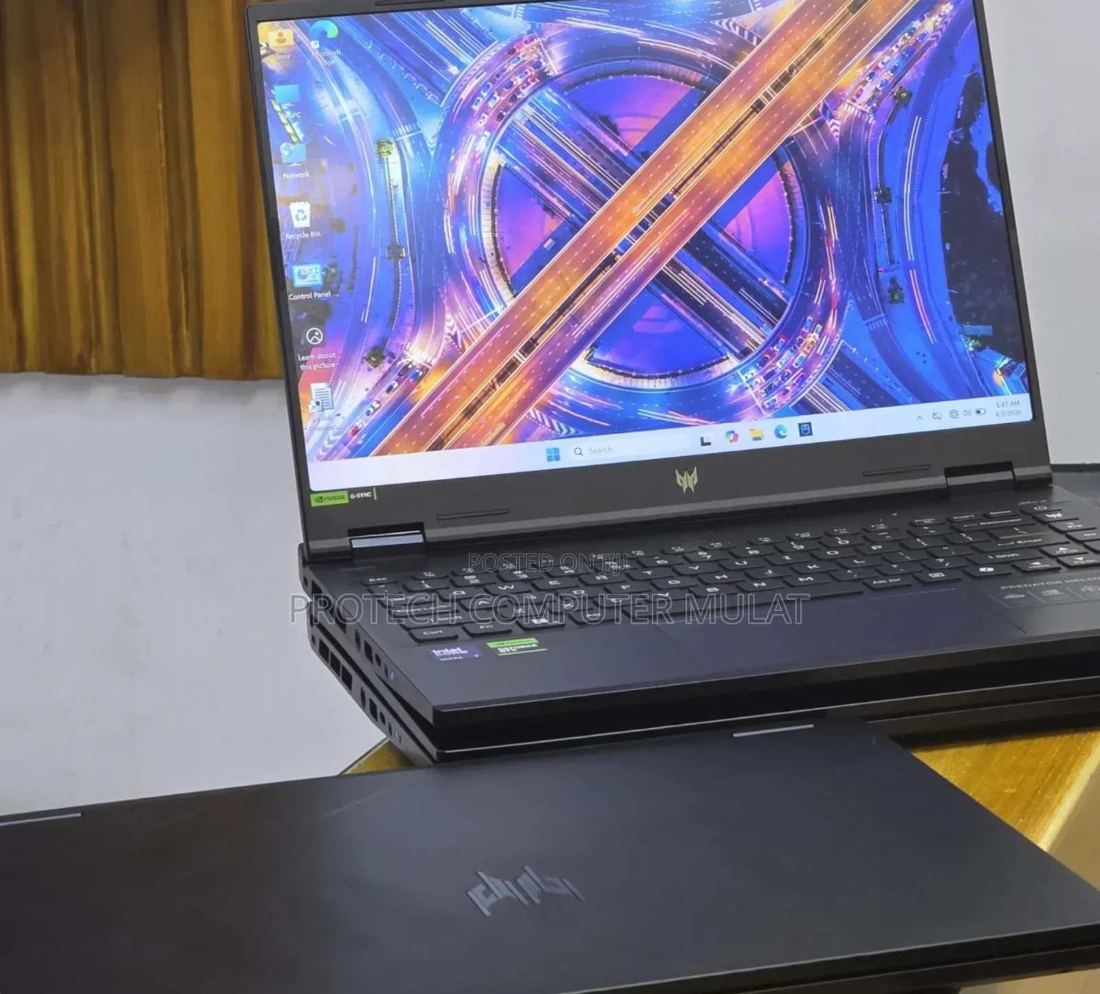 New Laptop Acer Predator Helios Neo 16 16GB Intel Core Ultra 7 SSD 1T