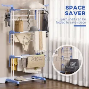 4‐Tier Heavy Duty Drying Rack – Holds 60kg – Free Delivery