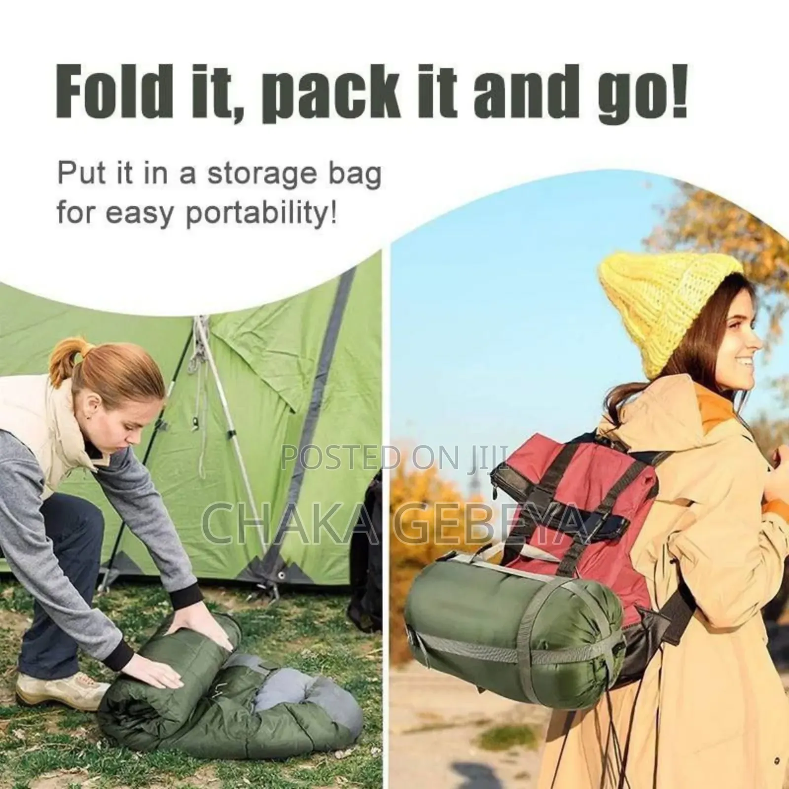 Portable Sleeping Bag – Insulated – Ethiopia
